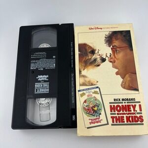 Honey I Shrunk the Kids VHS 1989 Disney Slipcase Tested Works